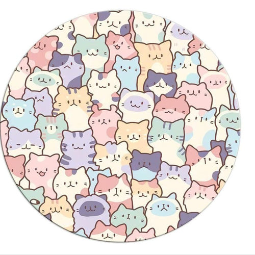 Mousepad Pisicute multicolor 20 x 20 cm