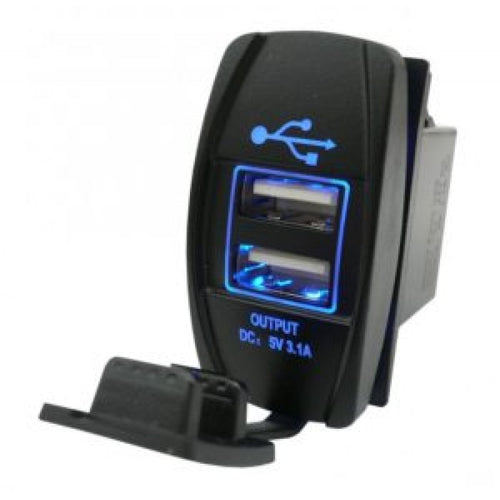 Mufa 2 USB 12/24V 3.1A