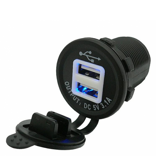 Mufa 2 USB 12/24V 3.1A