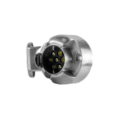 Mufa metalica  7 pin 12 V (priză) Carguard pentru remorcă sau trailer