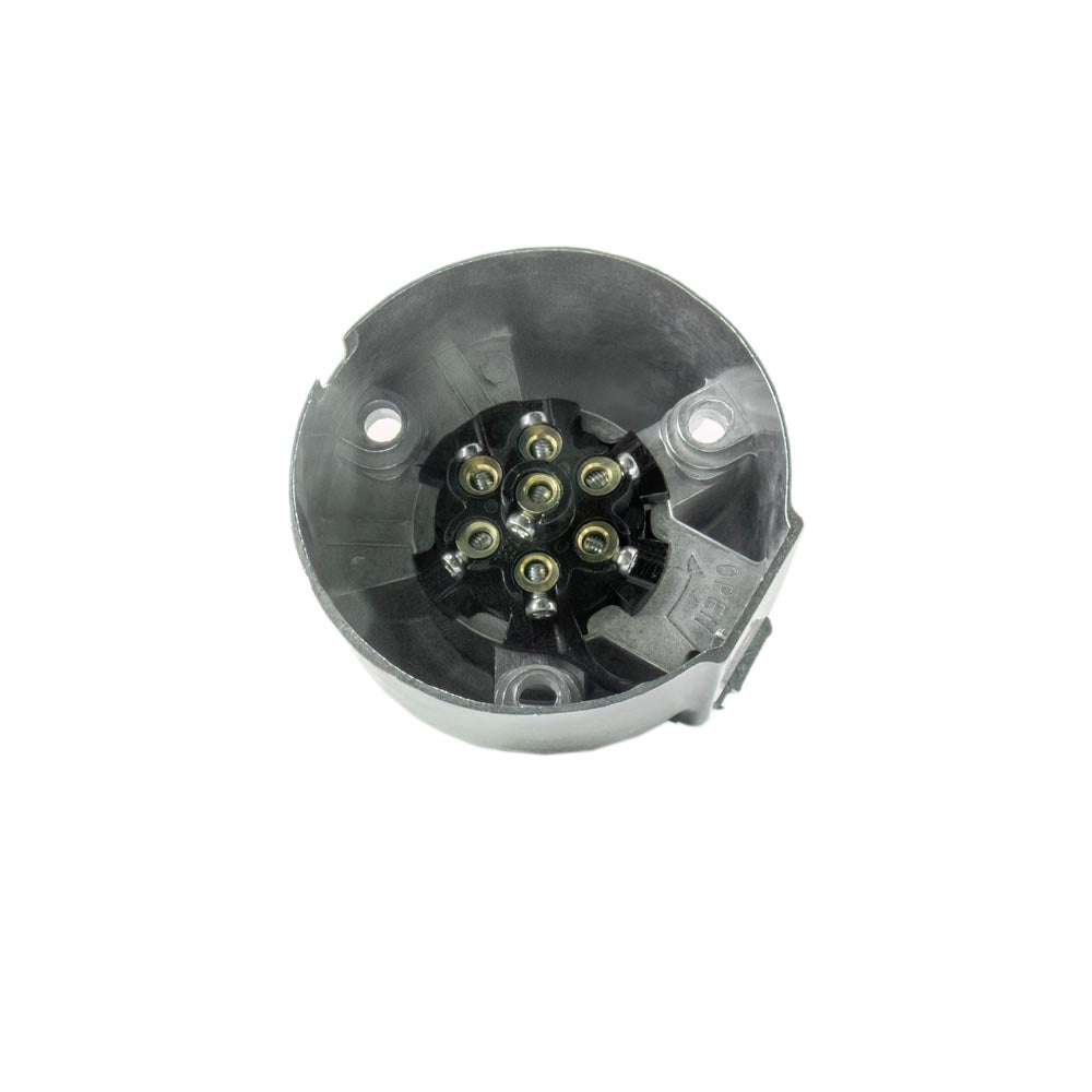 Mufa metalica  7 pin 12 V (priză) Carguard pentru remorcă sau trailer