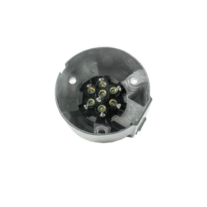 Mufa metalica  7 pin 12 V (priză) Carguard pentru remorcă sau trailer