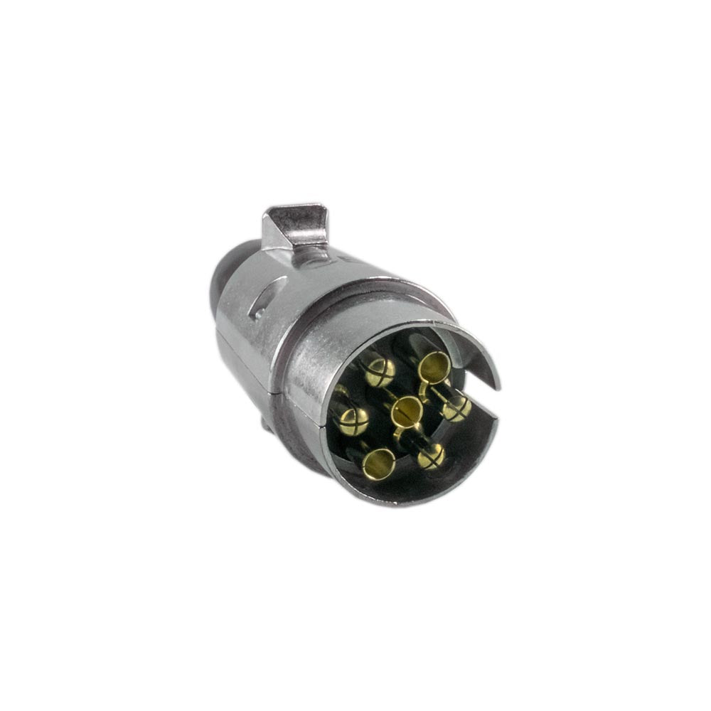 Mufă metalică remorcă 7 pin 12V Carguard pentru remorcă sau trailer
