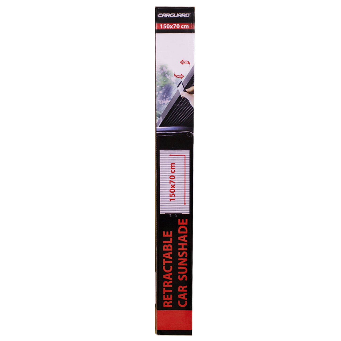 Parasolar auto retractabil 150 x 70cm - Carguard