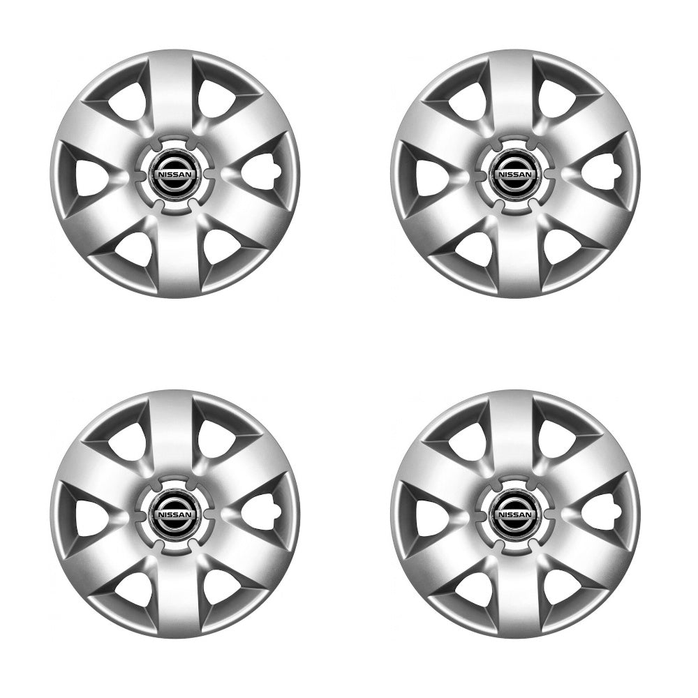 Set 4 capace roti potrivite jantelor de 15 inch compatibile Nissan, Model - 310
