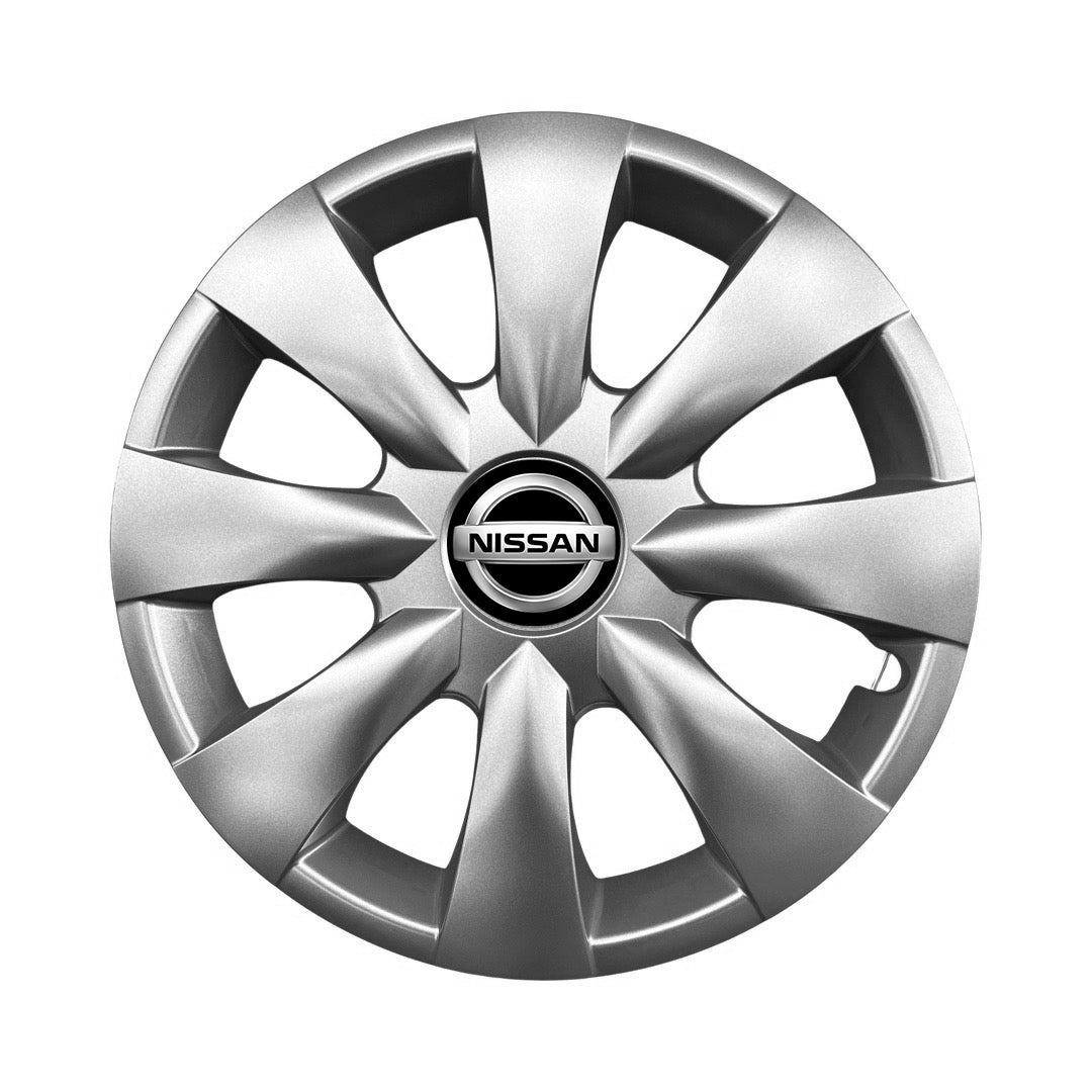 Set 4 capace roti potrivite jantelor de 15 inch compatibile Nissan, Model - 316