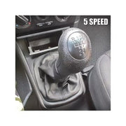 Nuca schimbator auto cu manson imitatie de piele Skoda Octavia 1 Sedan, Combi 2000-2010, husa schimbator, 12 MM, 5 viteze