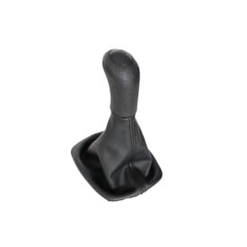 Nuca schimbator auto cu manson imitatie de piele Skoda Octavia 1 Sedan, Combi 2000-2010, husa schimbator, 12 MM, 5 viteze