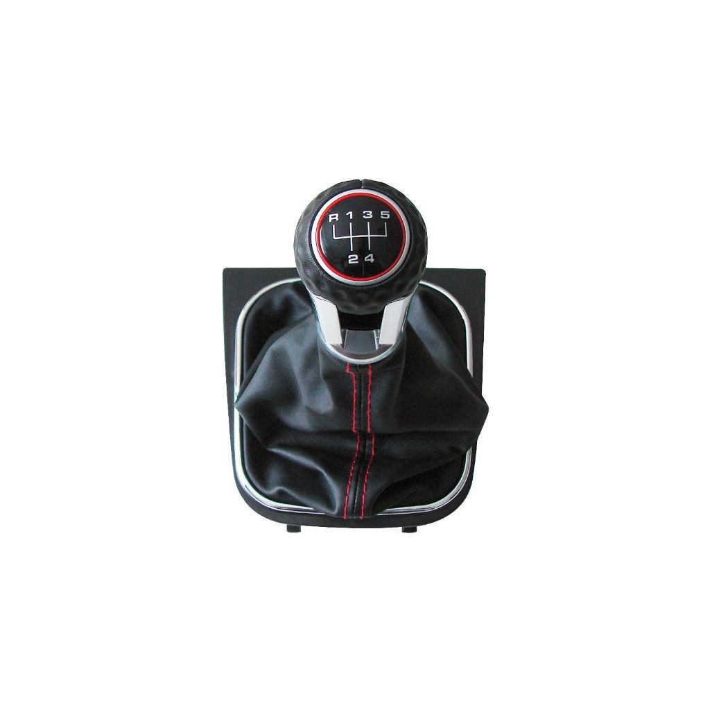 Топка и маншон за скоростен лост Volkswagen Golf MK5, MK6, Jetta, EOS, Scirocco, 5 скорости