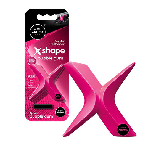 Odorizant AROMA CAR X Shape Bubble Gum