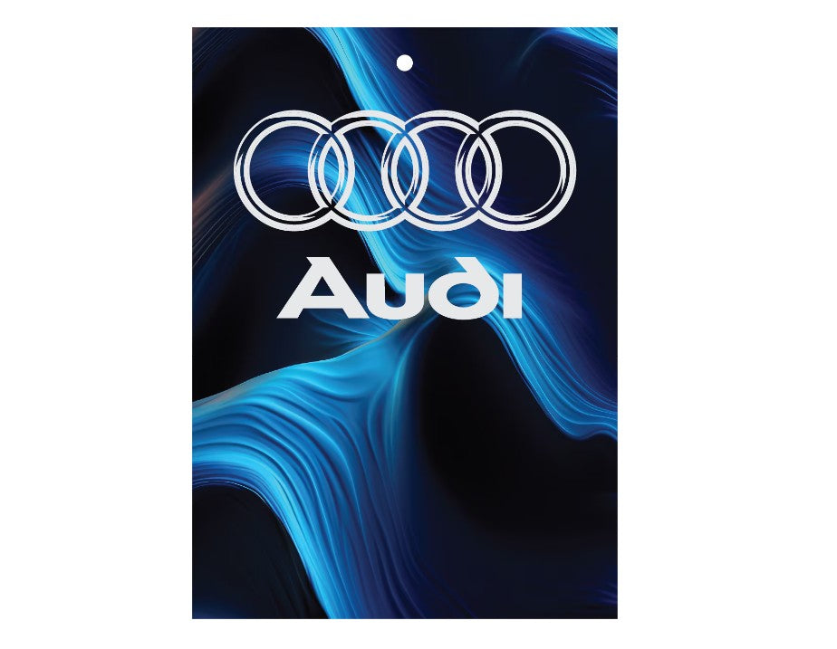 Odorizant auto Audi 7,5x10 cm, pepene galben, Creative Rey®