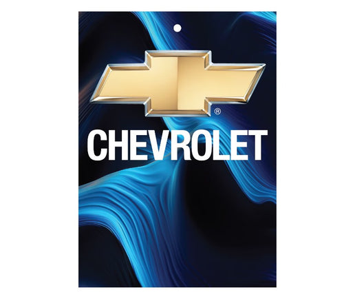 Odorizant auto Chevrolet 7,5x10 cm, Liliac