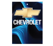 Odorizant auto Chevrolet 7,5x10 cm, Liliac