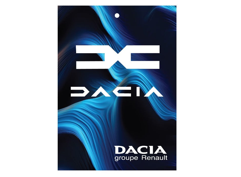 Odorizant auto Dacia 7,5x10 cm, Guma Turbo