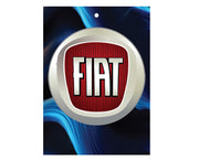 Odorizant auto Fiat 7,5x10 cm, Liliac