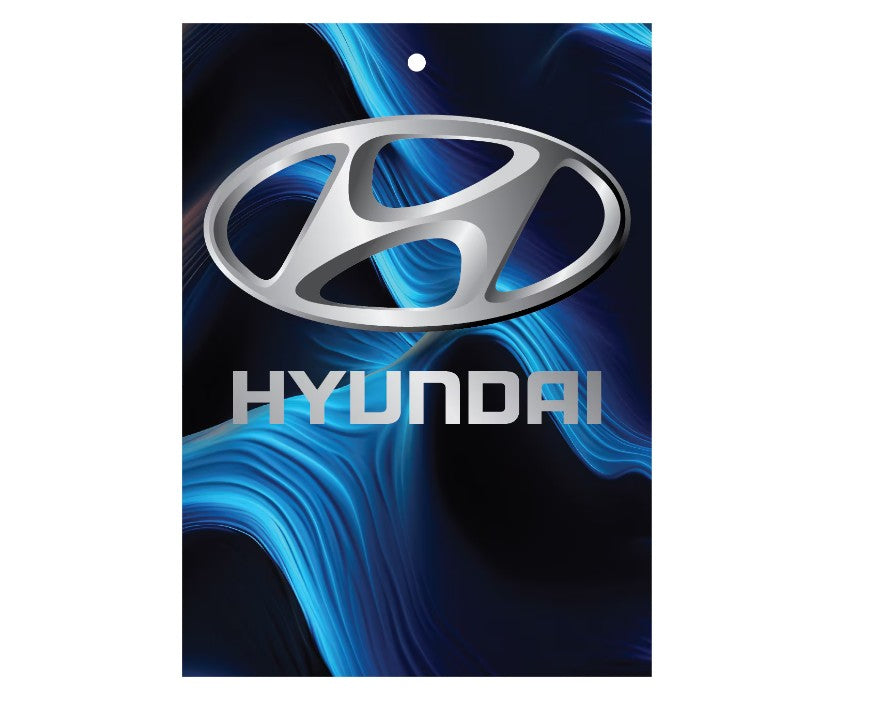 Odorizant auto Hyundai 7,5x10 cm, Guma Turbo