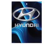 Odorizant auto Hyundai 7,5x10 cm, Guma Turbo