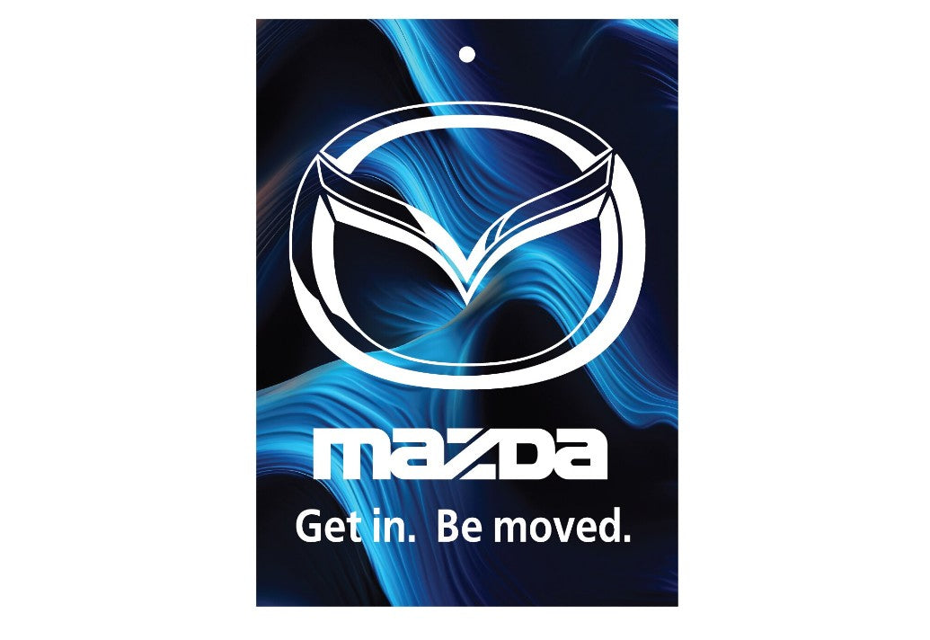 Odorizant auto Mazda 7,5x10 cm, Pepene galben, Creative Rey®