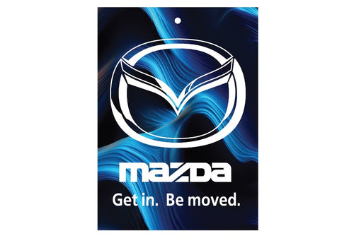 Odorizant auto Mazda 7,5x10 cm, Pepene galben, Creative Rey®