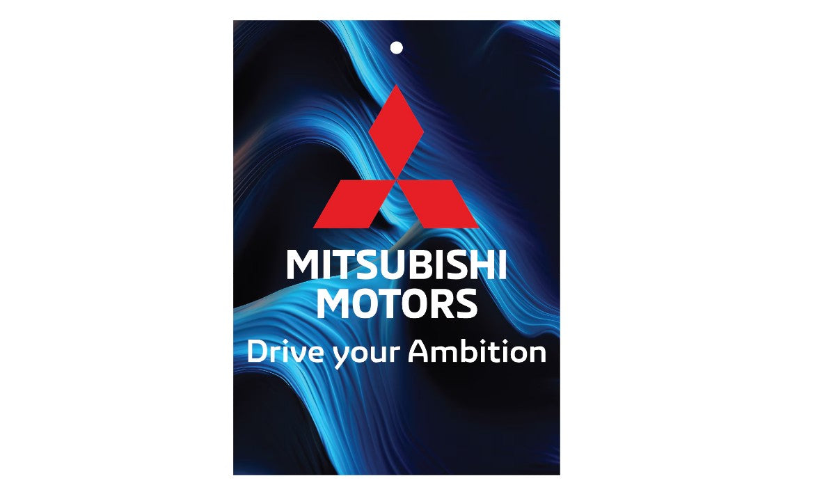 Odorizant auto Mitsubishi 7,5x10 cm, Guma Turbo