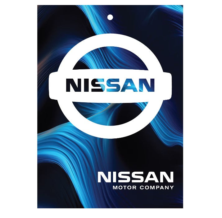 Odorizant auto Nissan 7,5x10 cm, Guma Turbo