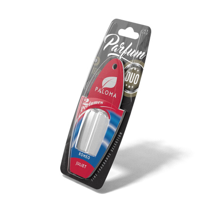 Odorizant auto Paloma Parfum DUO Romeo/Juliet 2x3ml