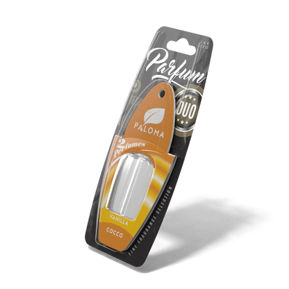 Odorizant auto Paloma Parfum DUO Vanilla/Coco 2x3ml