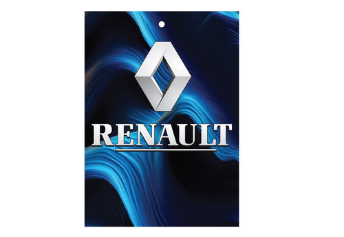 Odorizant auto Renault 7,5x10 cm, Liliac