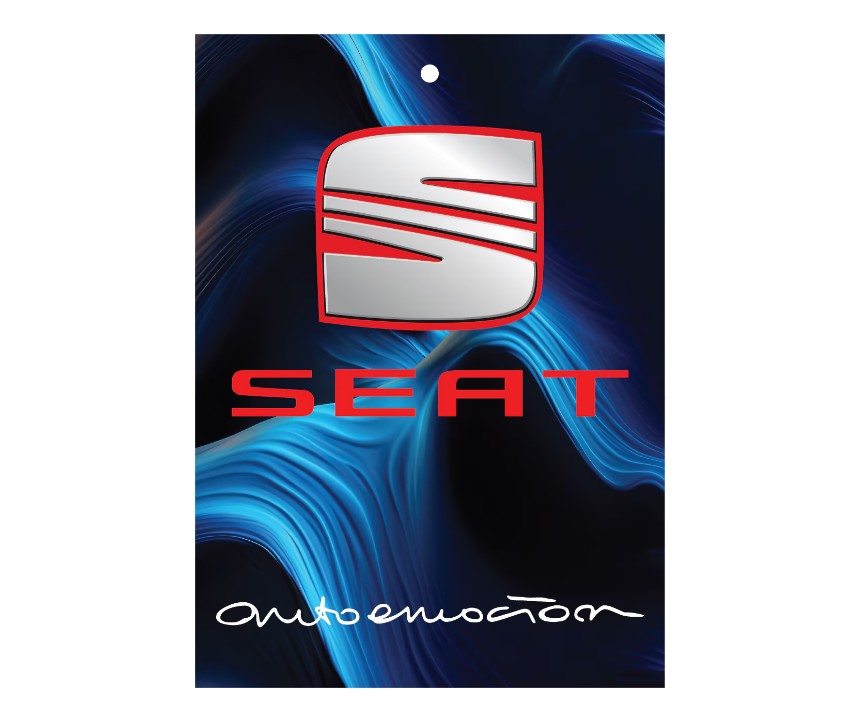 Odorizant auto Seat 7,5x10 cm, New Car