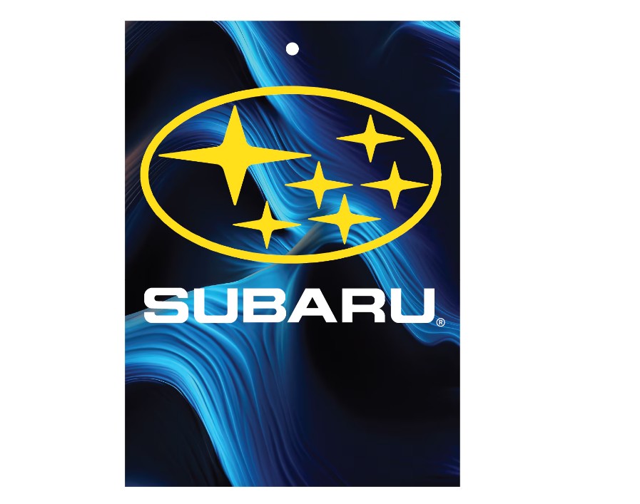 Odorizant auto Subaru 7,5x10 cm, Liliac