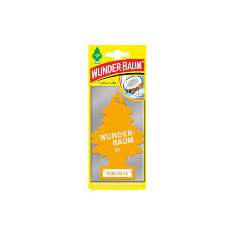 Odorizant auto, Wunder Baum - Nucă de cocos