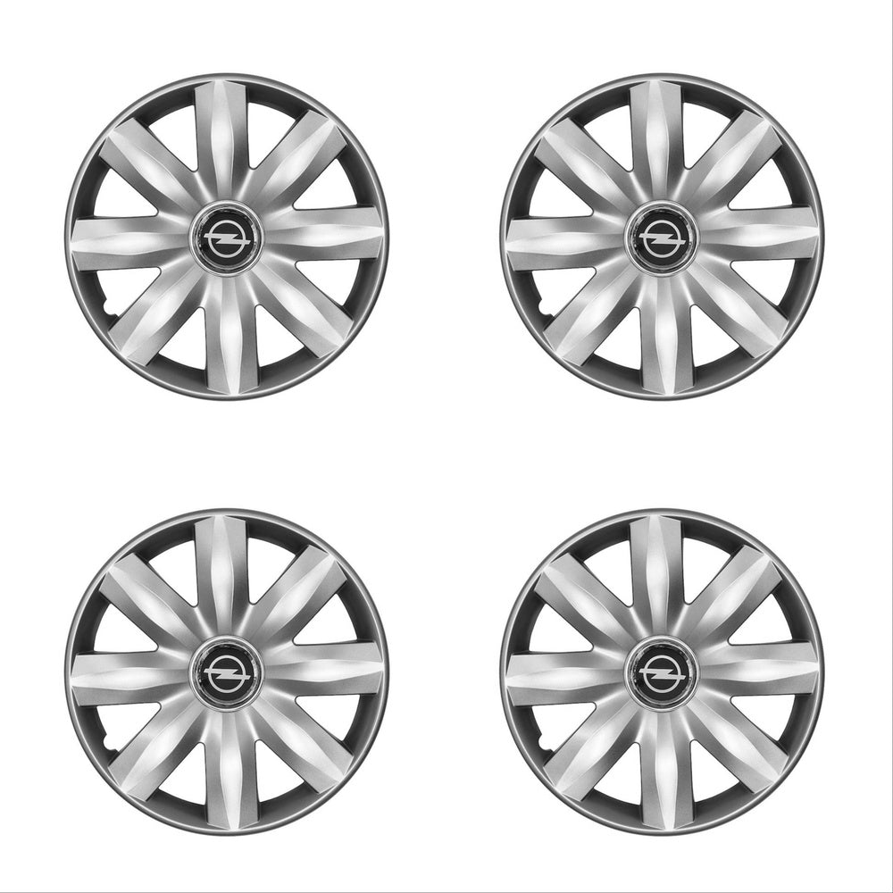 Set 4 capace roti potrivite jantelor de 14 inch compatibile OPEL Astra,Corsa,Meriva,Tigra,Agila,Vivaro,Zafira,Combo,Vectra,Model-221