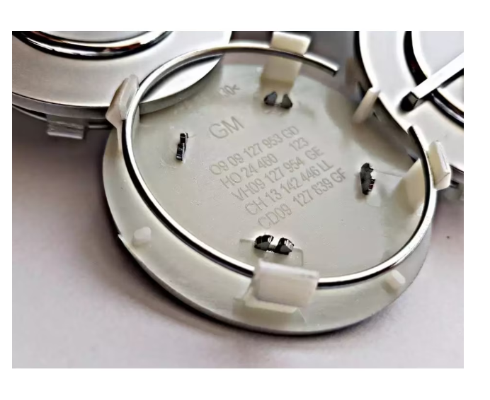 4 db 64 mm-es ezüst/szürke kerékkupak szett, Opel Insignia/Astra/Vectra/Corsa, könnyűfém felnikhez