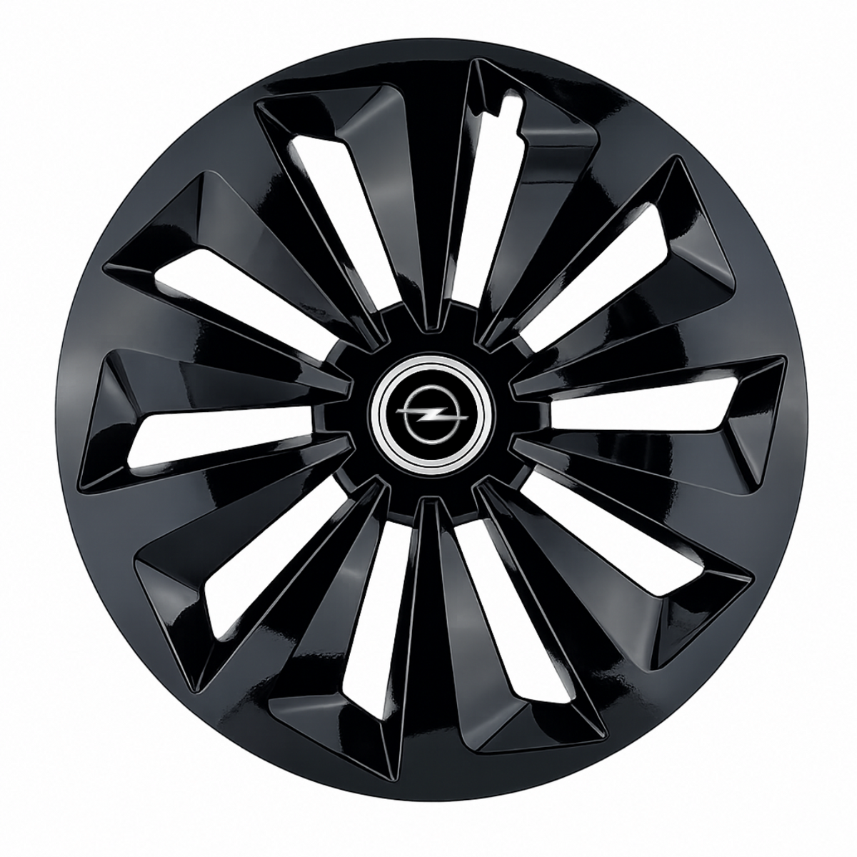 Set 4 capace roti Fox negru R14 Compatibil Cu Opel