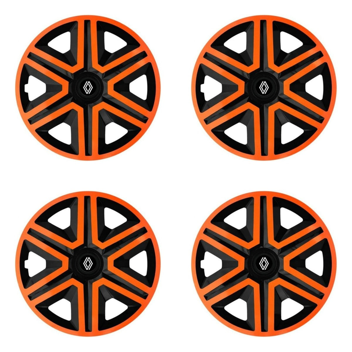Set 4 capace roti Orange R14 Compatibil Cu Renault Nou
