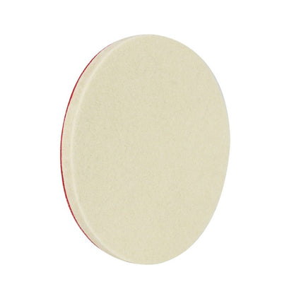 Pâslă de lustruire, suport Velcro, 125mm x 10mm
