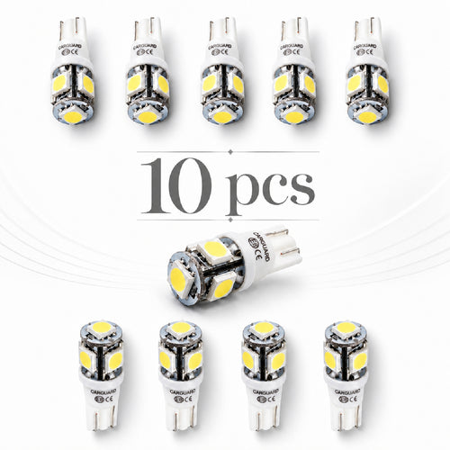 Pachet 10 Leduri auto de pozitie T10 1.25 W Carguard