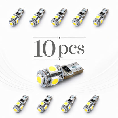Pachet 10 Leduri auto pozitie can-bus T10 3W Carguard