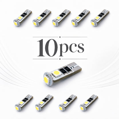Pachet 10 Leduri auto pozitie can-bus T10 3W Carguard