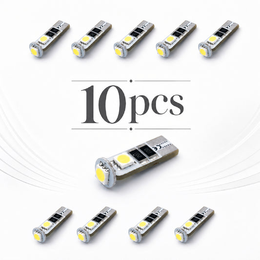 Pachet 10 Leduri auto pozitie can-bus T10 3W Carguard