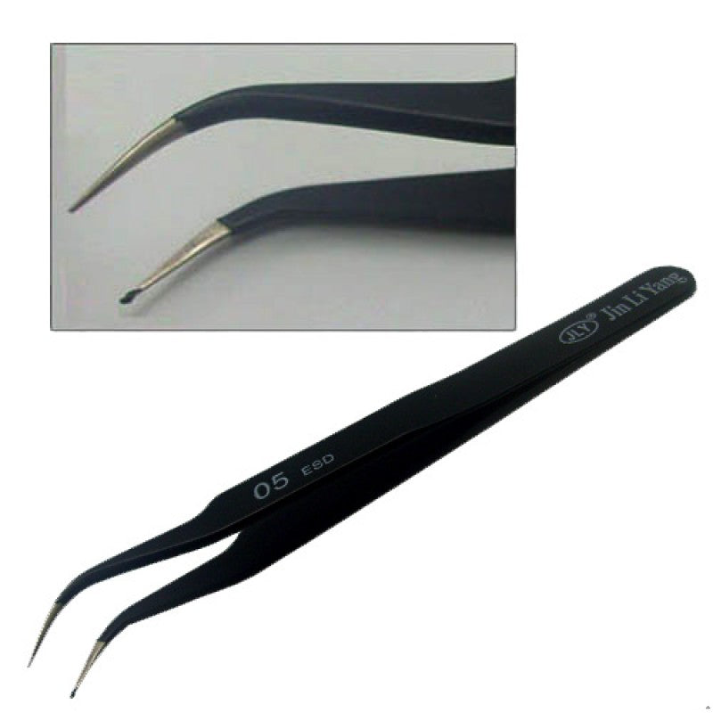 Penseta ESD 120mm curbata