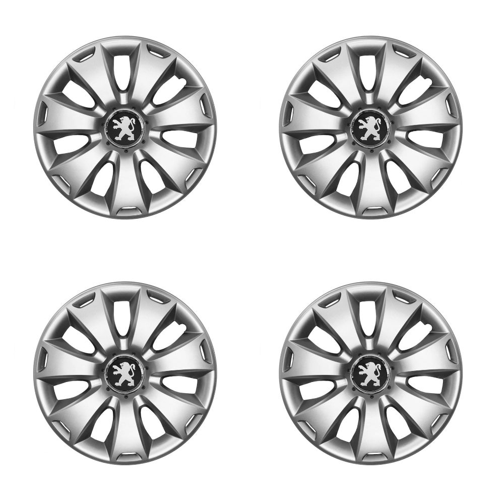 Set 4 capace roti potrivite jantelor de 15 inch compatibile PEUGEOT 106, 107, 206, 207, 306, 307, 308, 406, 407, EXPERT, PARTNER, 3008,Model -335