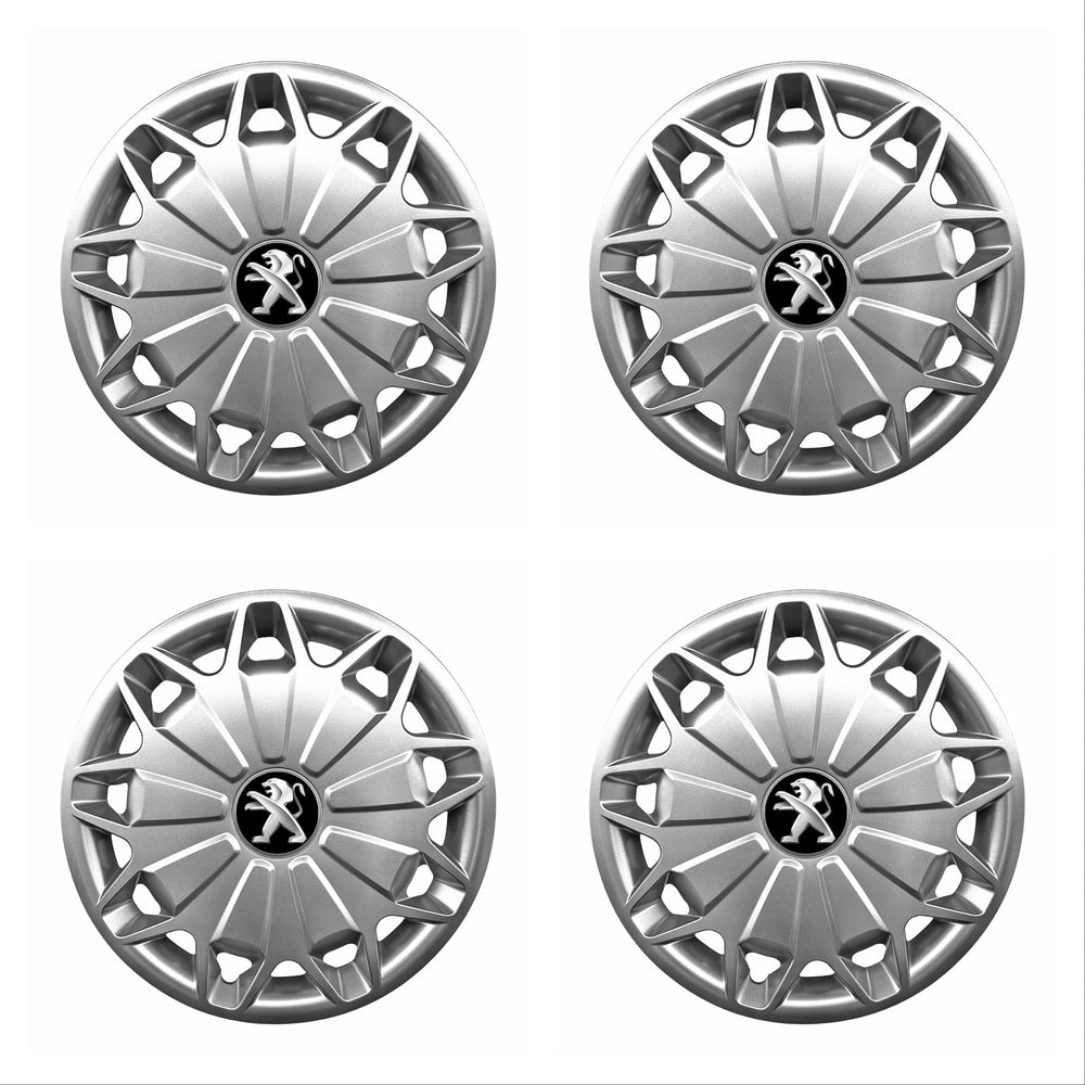 Set 4 capace roti potrivite jantelor de 16 inch compatibile gama Peugeot model - 419
