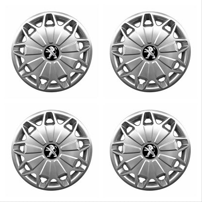Set 4 capace roti potrivite jantelor de 16 inch compatibile gama Peugeot model - 419