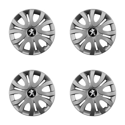 Set 4 capace roti potrivite jantelor de 15 inch compatibile gama PEUGEOT model - 330
