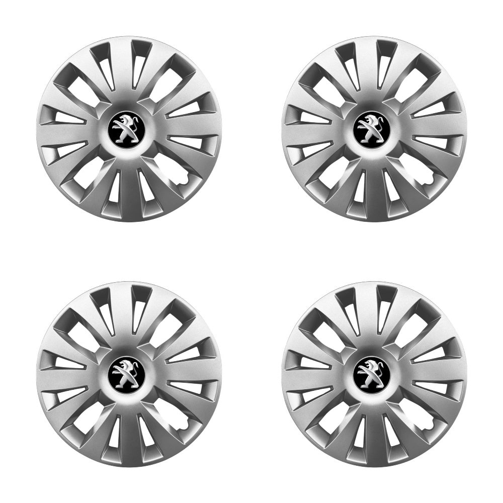 Set 4 capace roti potrivite jantelor de 15 inch compatibile gama PEUGEOT model - 324