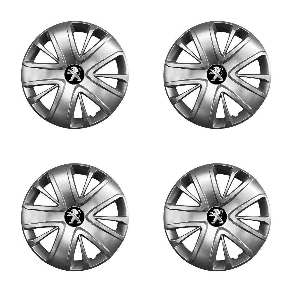 Set 4 capace roti potrivite jantelor de 16 inch compatibile gama PEUGEOT model - 428