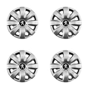 Set 4 capace roti potrivite jantelor de 15 inch compatibile gama Peugeout, model - 321