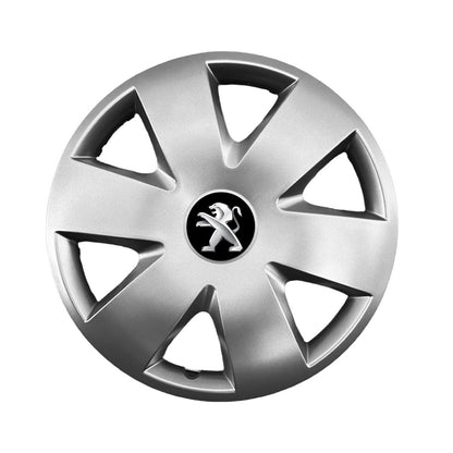 Set 4 capace roti 16 inchi (R16) compatibile PEUGEOT 106, 107, 206, 207, 306, 307, 308, 406, 407, EXPERT, PARTNER, 3008, Model -417