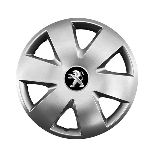 Set 4 capace roti 16 inchi (R16) compatibile PEUGEOT 106, 107, 206, 207, 306, 307, 308, 406, 407, EXPERT, PARTNER, 3008, Model -417